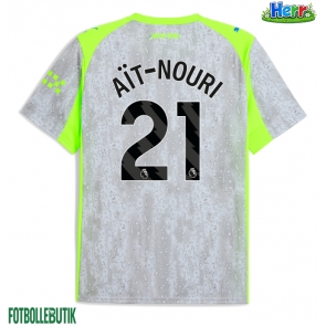 Manchester City Rayan Ait-Nouri #21 Tredje Tröja 2025-26 Kortärmad